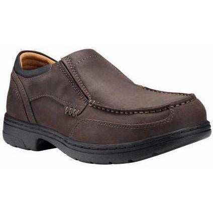 timberland slip on work shoes