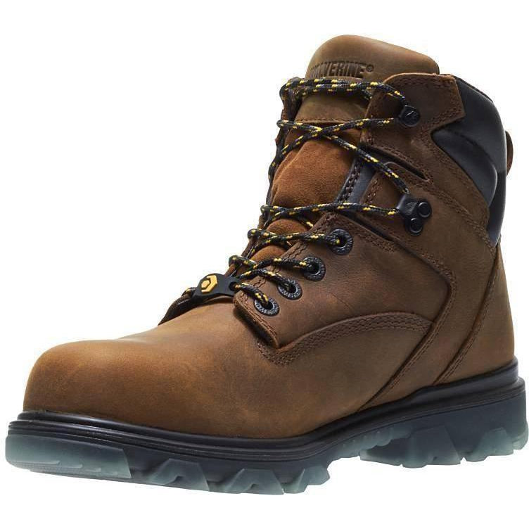 Wolverine Men's I-90 EPX Carbonmax Safety Toe WP Work Boot Brown W1078