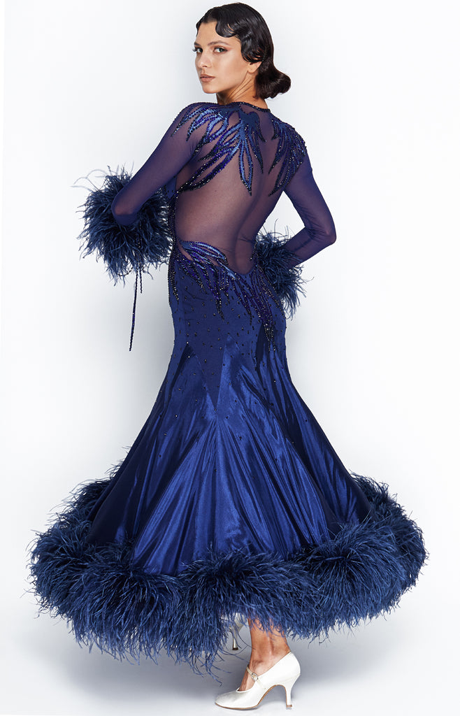 Sasuel Ophelia Ballroom Competition Dress – Dancewear For You