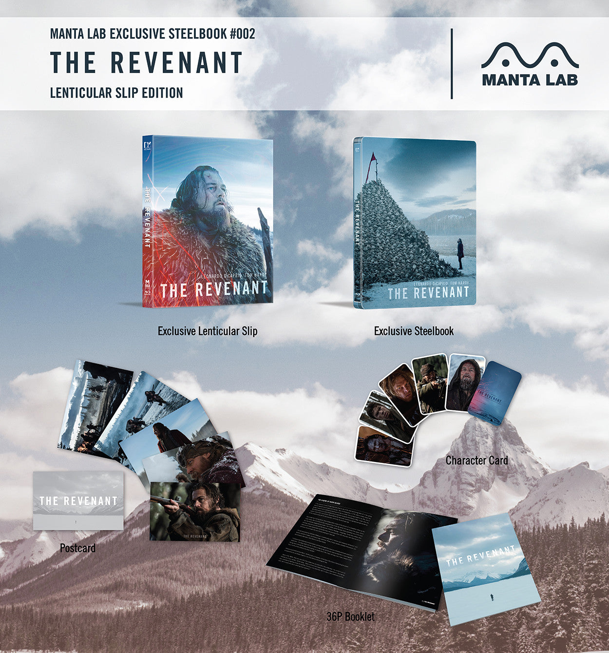 [ME#2] THE REVENANT STEELBOOK (LENTICULAR SLIP)