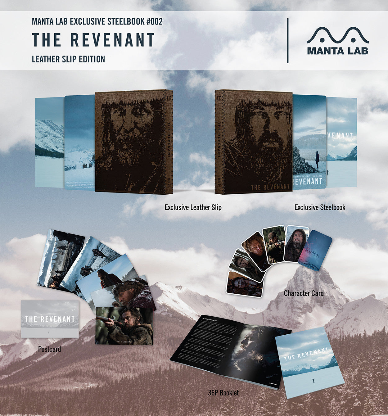 [ME#2] THE REVENANT STEELBOOK (LEATHER SLIP)