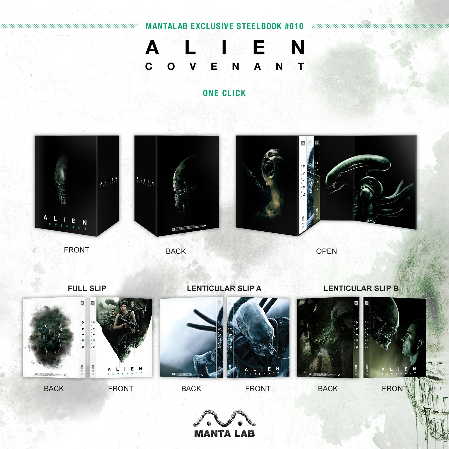 [ME#10] Alien Covenant Steelbook (One-Click)