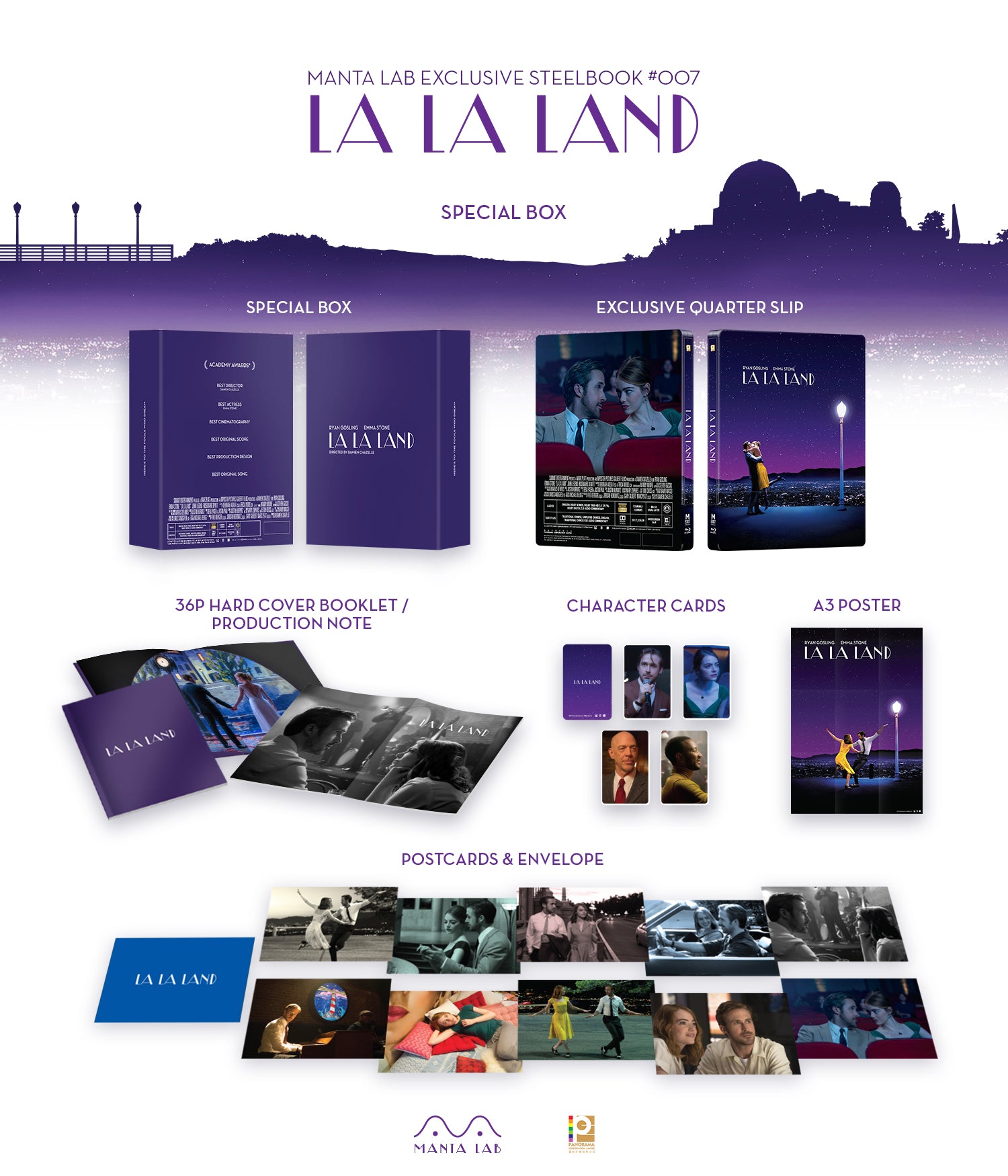 [ME#7] La La Land Steelbook (Special Box)