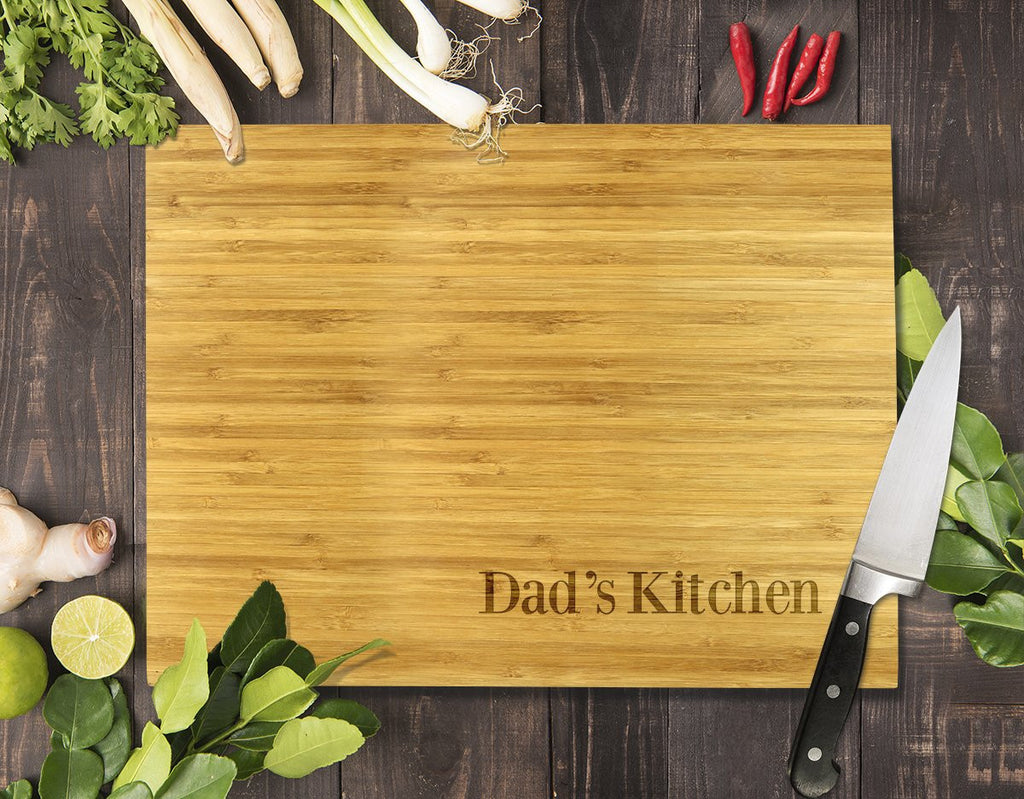 Simple Dads Kitchen Bamboo Cutting Board 12x16 – BIGW Photos