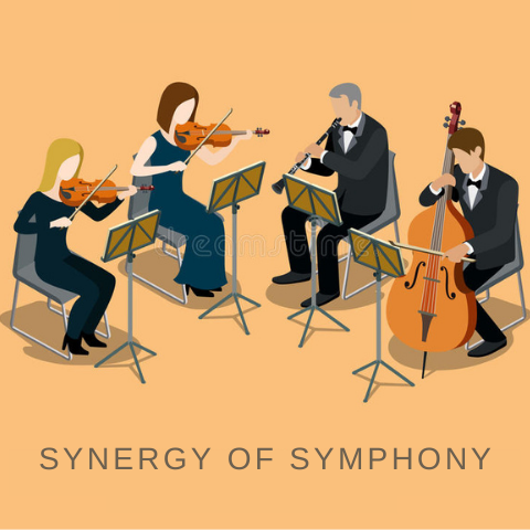 Synergy in natural skin care is like a symphony