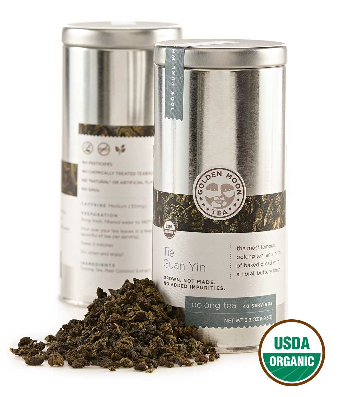 Organic Tie Guan Yin Tea - Golden Moon Tea