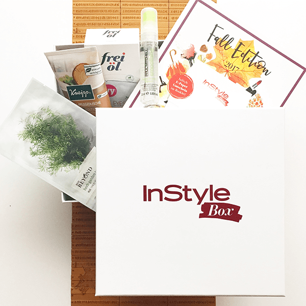 Instyle Herbst Box geöffnet