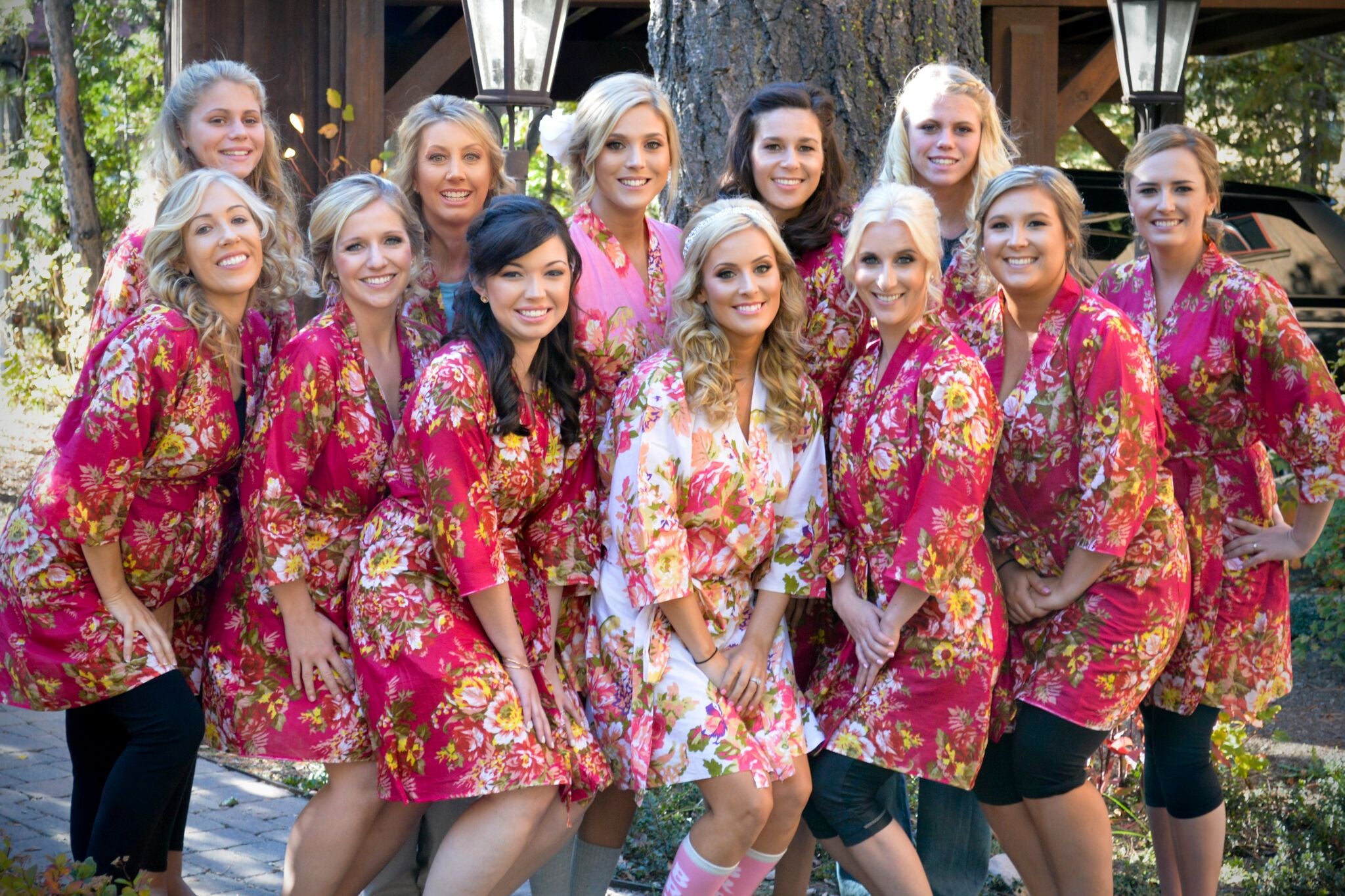 set of 4 bridesmaid robes