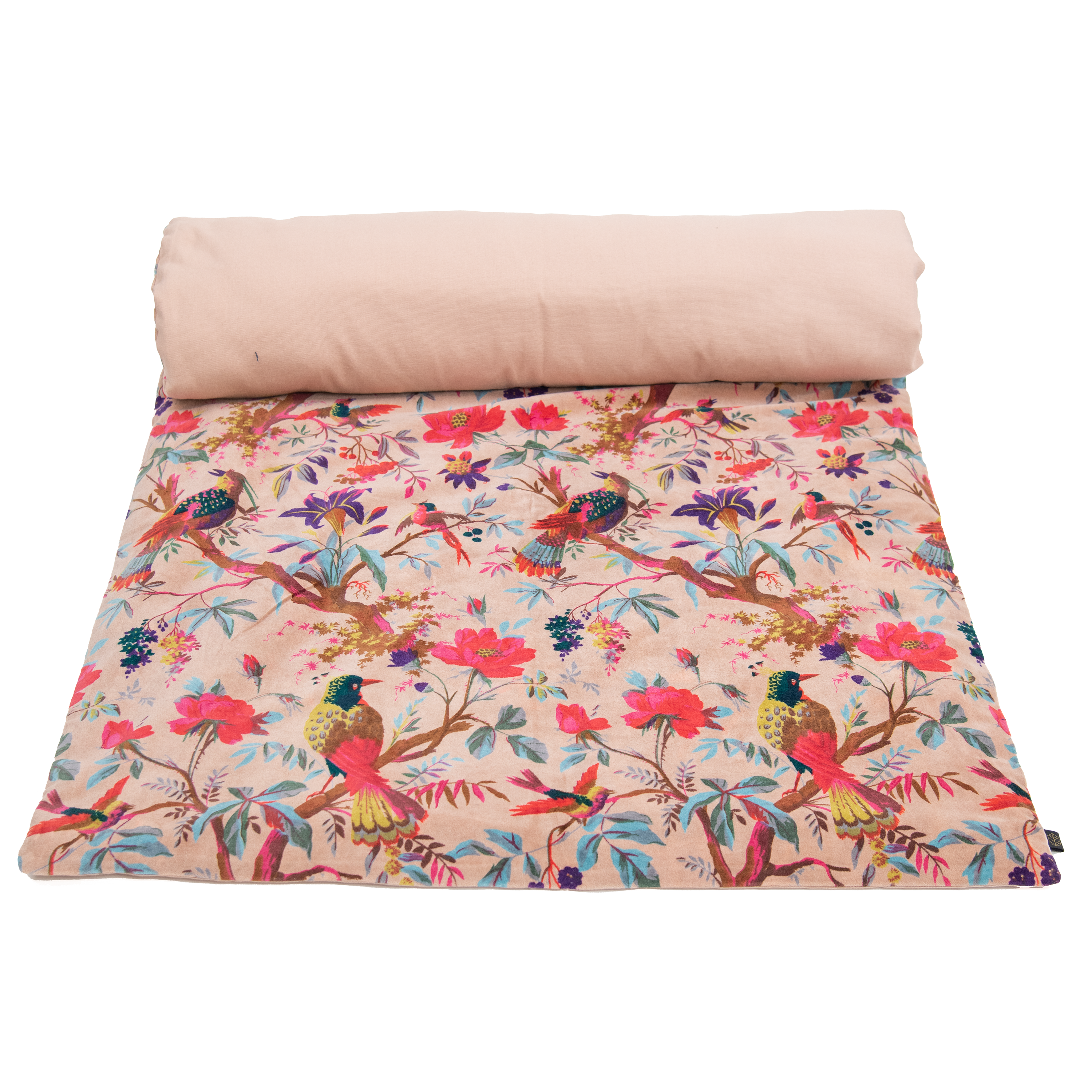 Housse d'édredon en velours Birdy 85x200 cm - Harmony Haomy, Cimarron