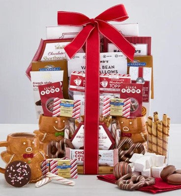 Chocolate Baskets for Christmas