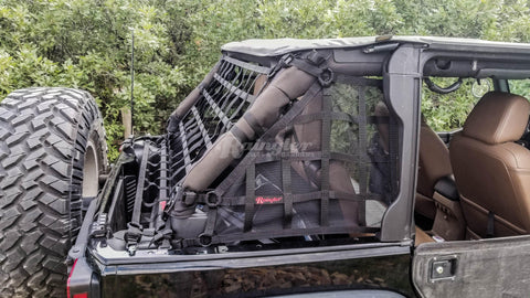 JEEP WRANGLER JKU heavy-duty cargo netting – Raingler