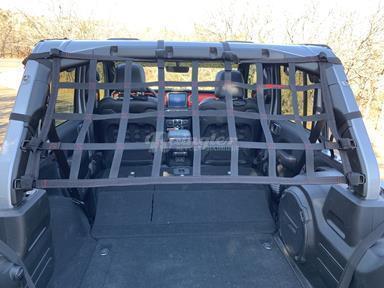 2018 - Newer Jeep Wrangler JLU 4 Door Back Window Net – Raingler