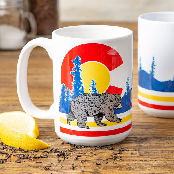 Little Bear Large Coffee Mug 15 Oz - Ansley Art & Images
