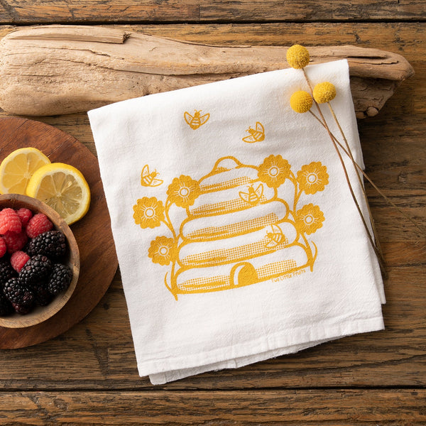 Longhorn Steer Cotton Tea Towel - Two Little Fruits