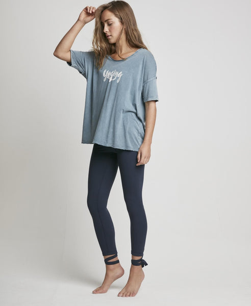 Brady Oversized Yoga T-shirt | Ana Heart