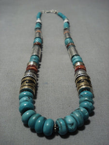 Authentic Vintage Native American Jewelry Navajo Thomas Singer