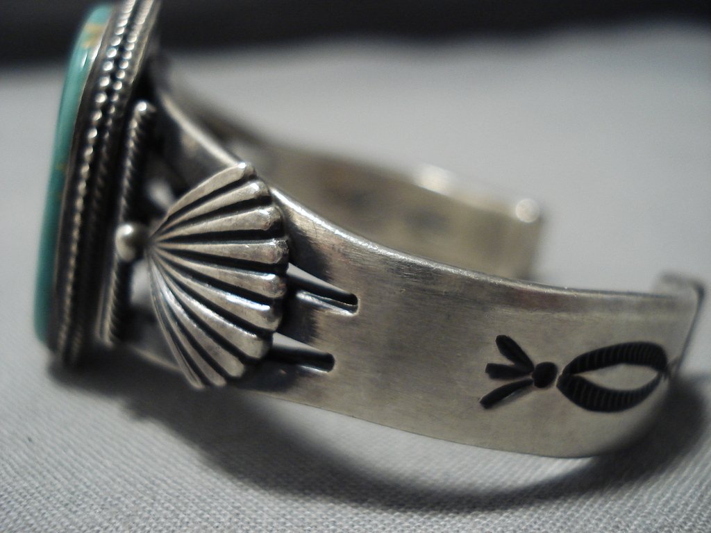 Important Vintage Native American Jewelry Navajo Steve Arviso