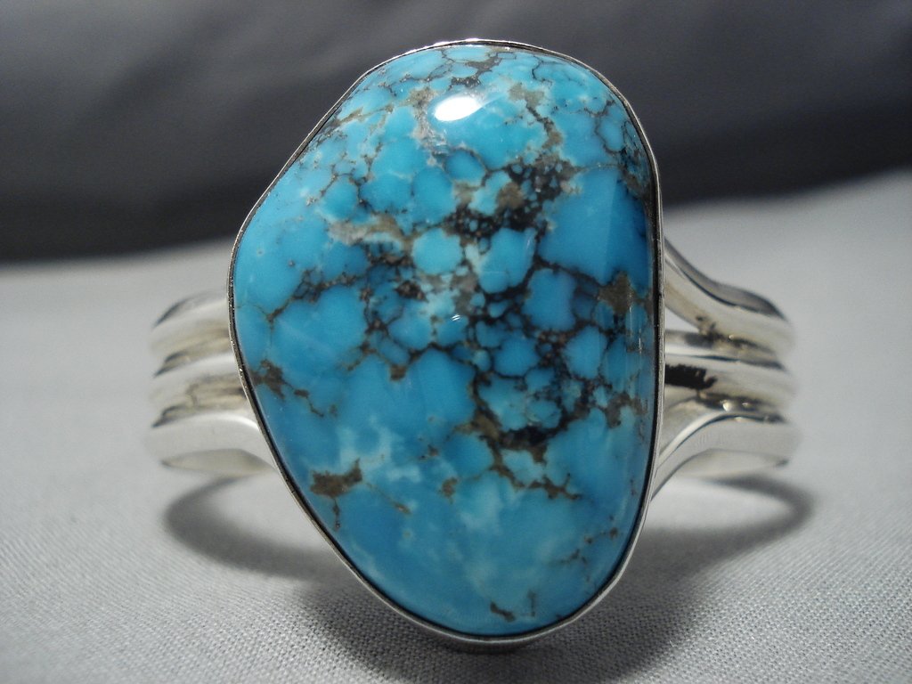 Rare Vintage Native American Jewelry Navajo Jenny Platero Blue Wind Tu ...