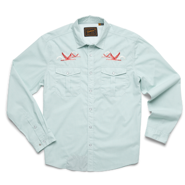 Gaucho Snapshirt- Flamingo Flight