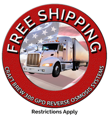 Free Shipping On 300 GPD RO Systems