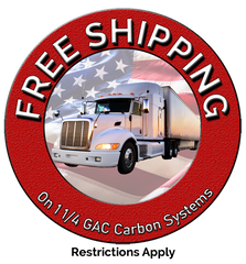 Free Shipping on 1 1/4 GAC Carbon Systems