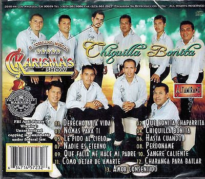 Karismas Show (CD Chiquilla Bonita) ARCD-723 – Musica Tierra Caliente