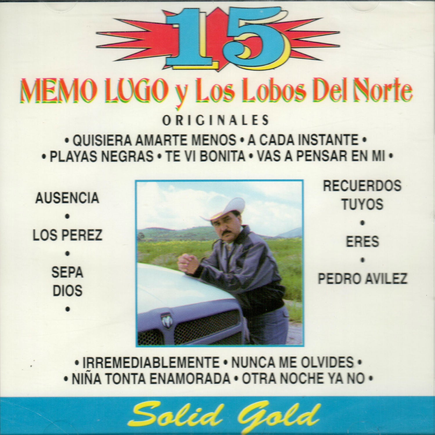 Memo Lugo Y Los Lobos Del Norte (CD 15 Originales) SONODIS-9061 – Musica  Tierra Caliente