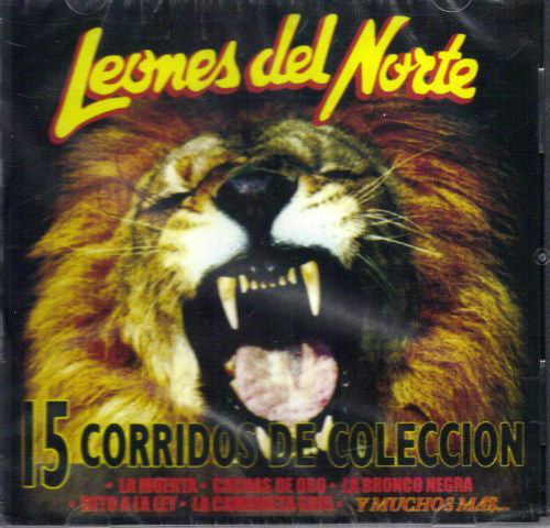 Leones Del Norte (CD 15 Corridos De Coleccion) Jbcd-4074 – Musica Tierra  Caliente