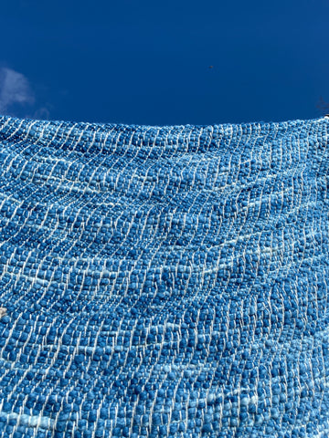 Handwoven Sky Blanket