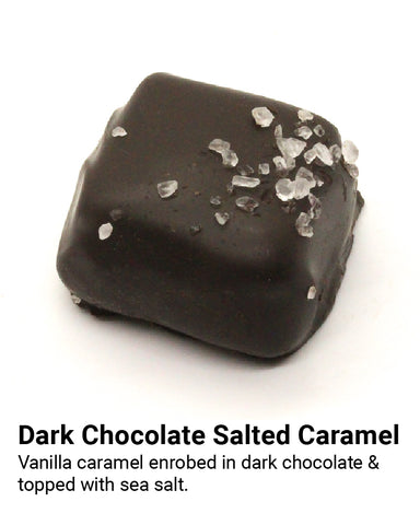 dark chocolate salted caramel