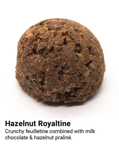 hazelnut royaltine bonbon truffle