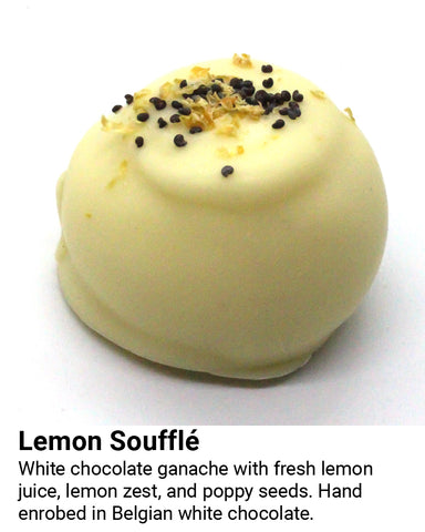lemon souffle truffle poppy seed