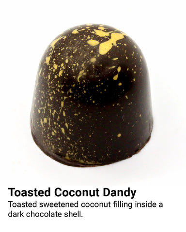 toasted coconut dandy bonbon