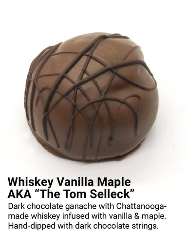 whiskey vanilla maple tom selleck truffle