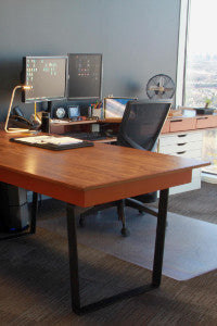 metal legs for desk by Symmetry Hardware