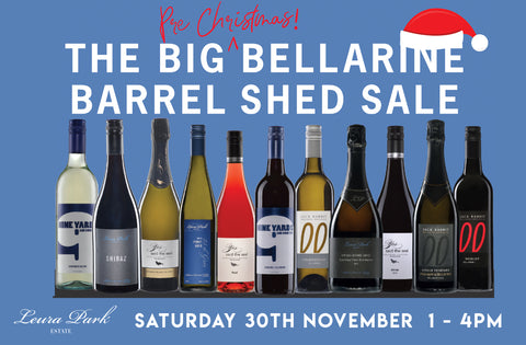 The BIG Pre Christmas Bellarine Barrel Shed Sale