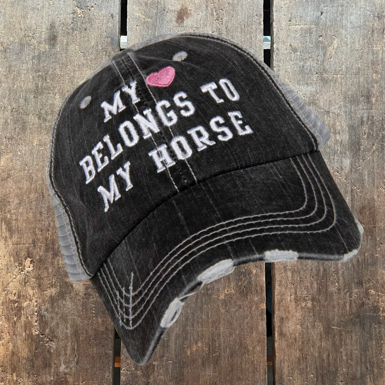 My Heart Belongs to My Horse Hat