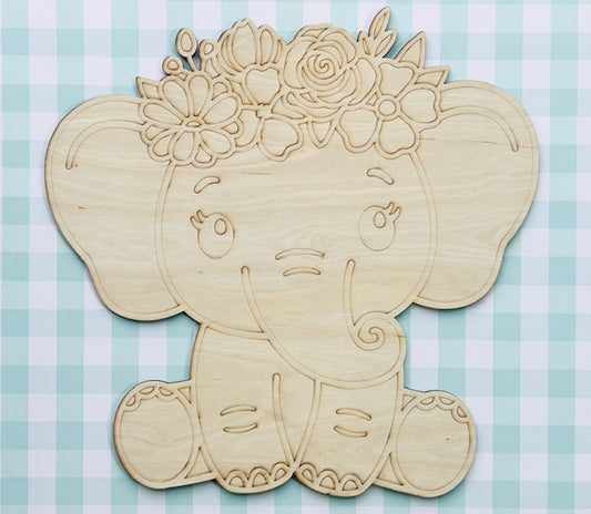 Elephant Door Hanger