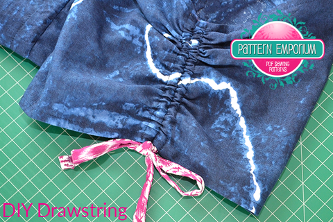 DIY Drawstring Pattern Emporium sewing patterns