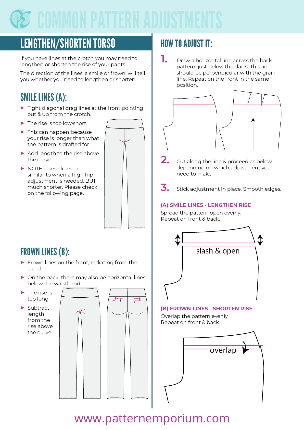 Torso Length Adjustment