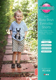 Boys Shorts sewing pattern with pockets