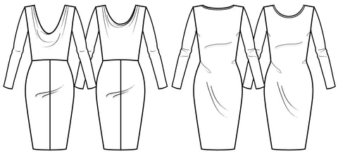 33+ Designs Cowl Back Dress Pattern - SitheagAnya