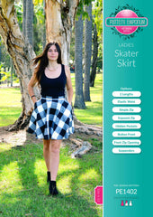 Ladies Skater Skirt sewing pattern by Pattern Emporium
