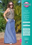 Ladies A-line Skirt sewing pattern