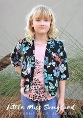 Girls Songbird Kimono & Cardi Pattern Emporium Sewing