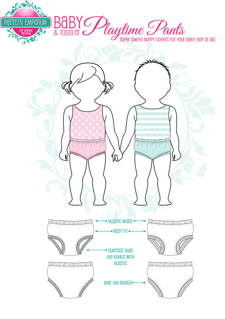 iThinksew - Patterns and More - IvL - Baby toddler pants pdf