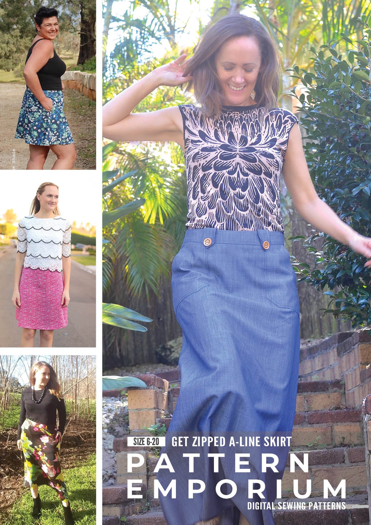 Projects by Jane: A Line Skirt With 2 Flare and Pockets