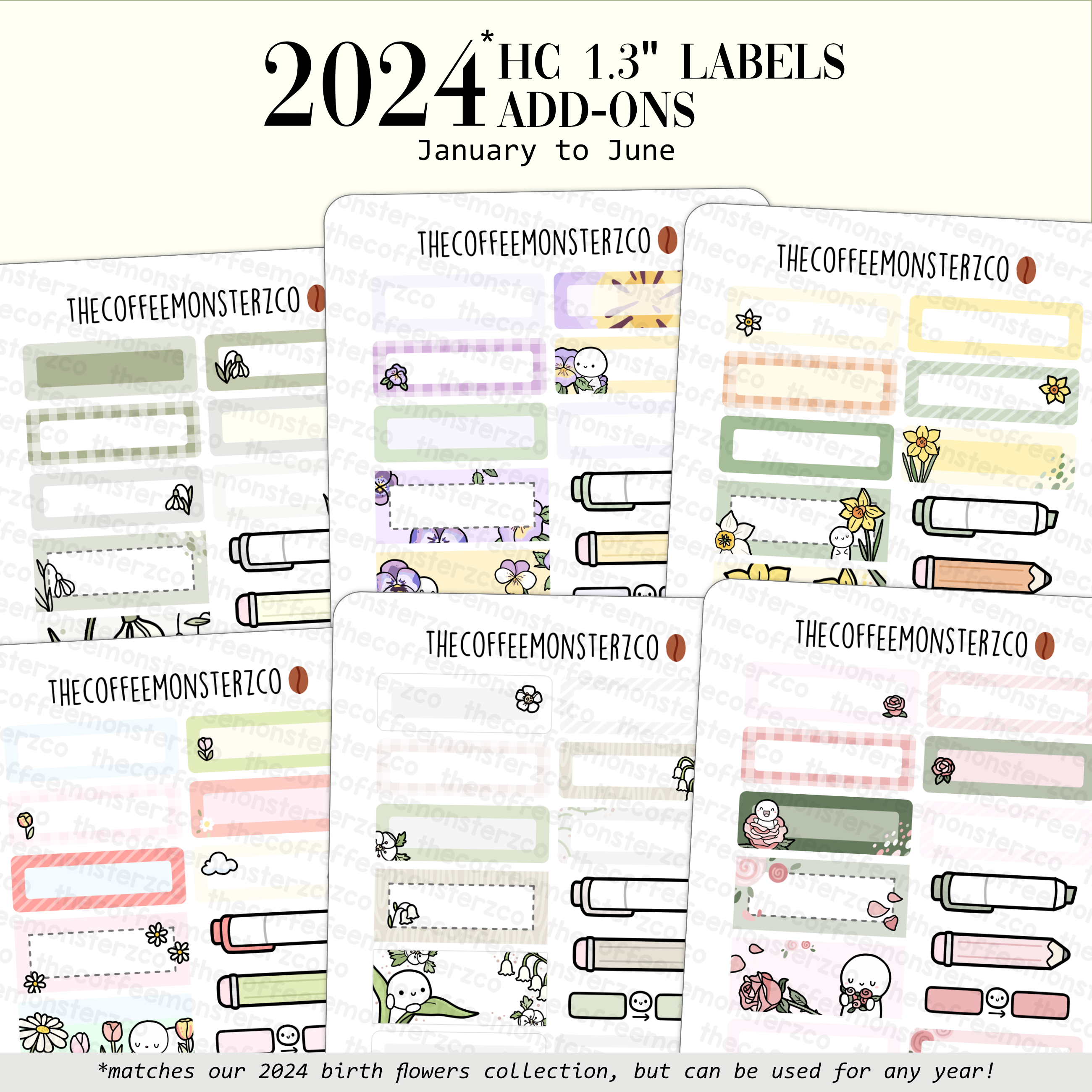 2023 Coordinating Add-ons - Bullet Journal - Part 2