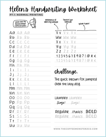 Neat Handwriting Practice sheets, Neat Handwriting Worksheets, Neat  Handwriting
