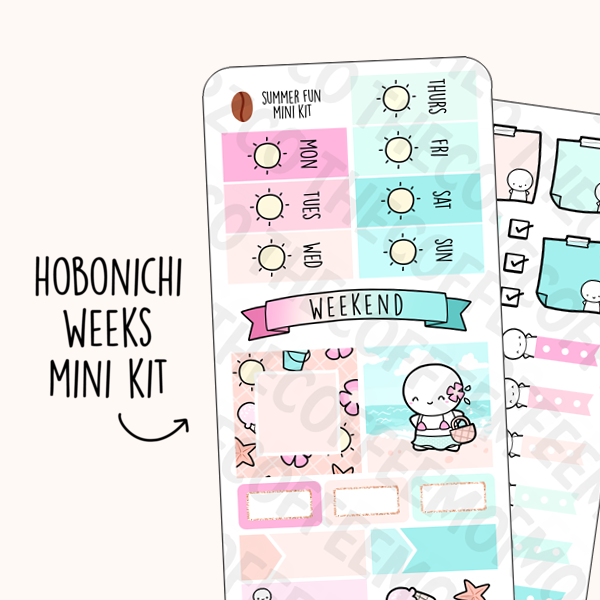 Flora's Magical Day Planner Stickers for the Hobonichi Weeks – The